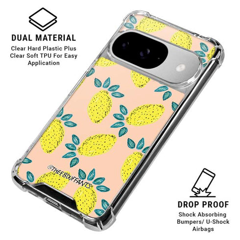 Bouffants and Broken Hearts Lemon Party Google Pixel 10 Clear Case